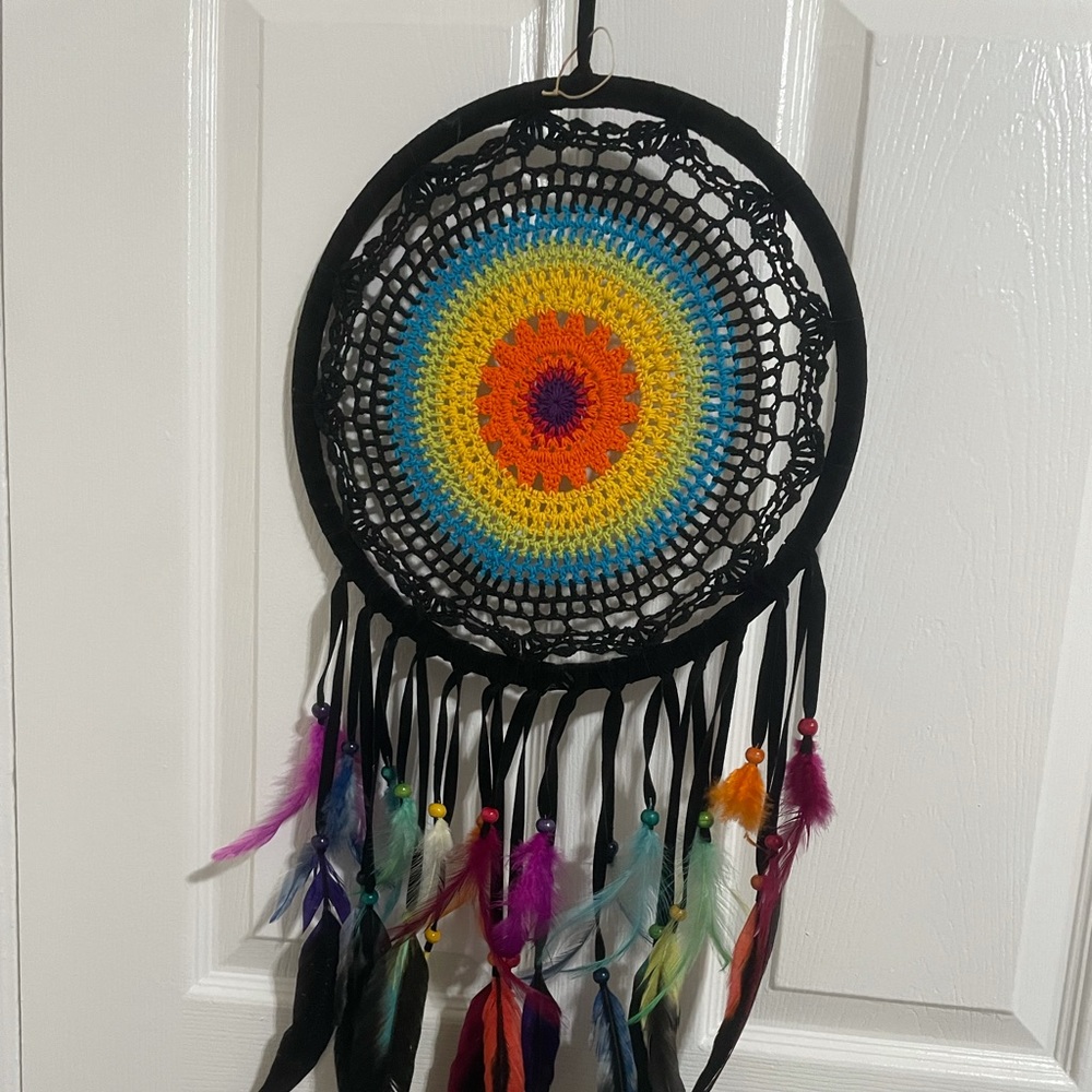 Beautiful bright dream catcher